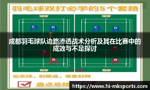 成都羽毛球队边路渗透战术分析及其在比赛中的成效与不足探讨